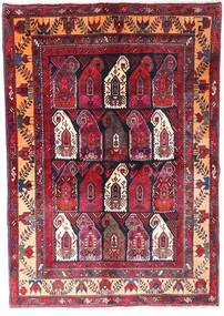  Orientalsk Zanjan Teppe 145X210 Rød/Mørk Rød Ull, Persia/Iran Carpetvista