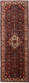 絨毯 ハマダン 108X306 廊下 カーペット レッド/茶色 (ウール, ペルシャ/イラン)