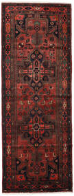 108X288 Dywan Hamadan Orientalny Chodnikowy Ciemnoczerwony/Czerwony (Wełna, Persja/Iran) Carpetvista
