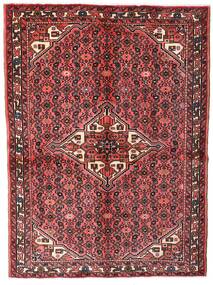  Hosseinabad Tapete 149X200 Persa Lã Vermelho/Vermelho Escuro Pequeno Carpetvista