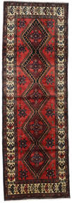 106X318 Hamadan Orientalisk Hallmatta Mörkröd/Röd (Ull, Persien/Iran) Carpetvista
