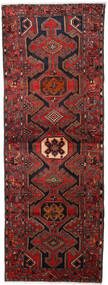 108X295 絨毯 オリエンタル ハマダン 廊下 カーペット ダークレッド/レッド (ウール, ペルシャ/イラン) Carpetvista