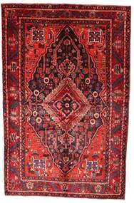  Persialainen Hamadan Matot Matto 162X253 Tummanpunainen/Punainen (Villa, Persia/Iran)