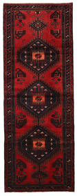 Hamadan Matot Matto 106X286 Käytävämatto Tummanpunainen/Punainen Villa, Persia/Iran Carpetvista