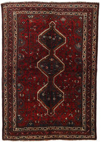  155X225 Medallion Small Qashqai Rug Wool, Carpetvista