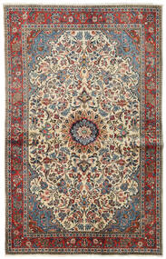 128X205 絨毯 オリエンタル サルーク Fine レッド/グレー (ウール, ペルシャ/イラン) Carpetvista