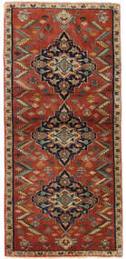  Persischer Ghashghai Teppich 77X168 Läufer Rot/Braun (Wolle, Persien/Iran)