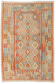  202X298 Kilim Afghan Old Style Rug Wool, Carpetvista