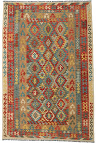  202X306 Kilim Afegão Old Style Tapete Lã, Carpetvista
