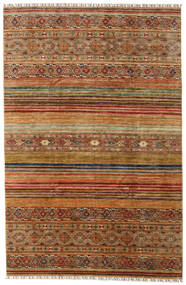 Shabargan Rug 199X303 Brown/Orange Wool, Afghanistan Carpetvista
