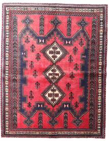  Afshar Teppich 173X229 Persischer Wollteppich Rot/Dunkelrosa Carpetvista