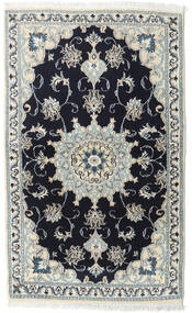  Orientalischer Nain Teppich 90X148 Beige/Schwarz Wolle, Persien/Iran Carpetvista