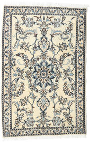 87X136 絨毯 オリエンタル ナイン ベージュ/グレー (ウール, ペルシャ/イラン) Carpetvista
