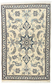  Orientalischer Nain Teppich 90X140 Beige/Grau Wolle, Persien/Iran Carpetvista