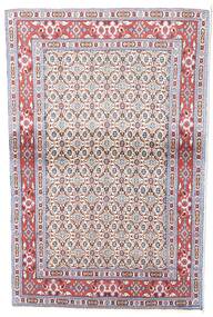  Moud Rug 130X139 Persian Wool Red/Beige Small Carpetvista