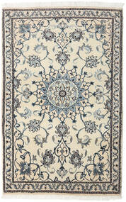 90X140 絨毯 オリエンタル ナイン ベージュ/グレー (ウール, ペルシャ/イラン) Carpetvista