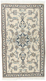  Oriental Nain Rug 83X145 Beige/Grey Wool, Persia/Iran Carpetvista