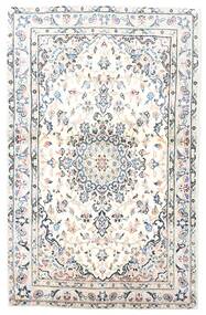  Persischer Keshan Teppich 91X143 Beige/Weiß (Wolle, Persien/Iran)