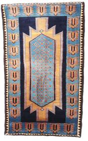 77X131 Nahavand Rug Oriental Dark Purple/Grey (Wool, Persia/Iran) Carpetvista