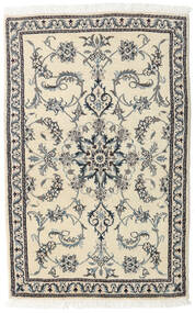  Orientalischer Nain Teppich 90X135 Beige/Grau Wolle, Persien/Iran Carpetvista