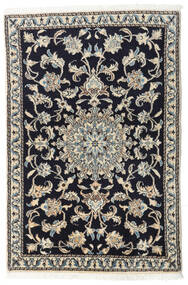 90X135 Nain Teppich Orientalischer Dunkelgrau/Grau (Wolle, Persien/Iran) Carpetvista