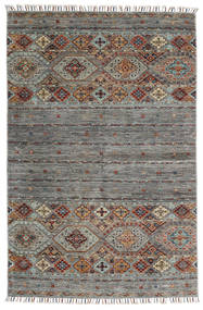  116X180 Shabargan Rug Grey/Brown Afghanistan Carpetvista