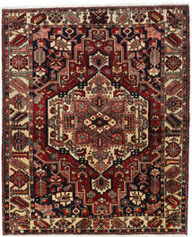 絨毯 ペルシャ バクティアリ 170X207 ダークレッド/レッド (ウール, ペルシャ/イラン)