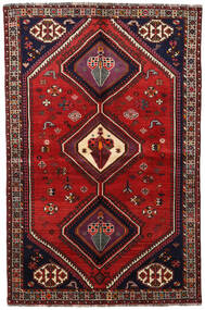 Alfombra Oriental Gashgai 155X236 Rojo Oscuro/Rojo (Lana, Persia/Irán)
