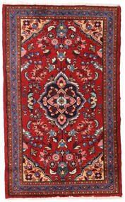 Tappeto Persiano Lillian 79X131 Rosso/Rosso Scuro (Lana, Persia/Iran)