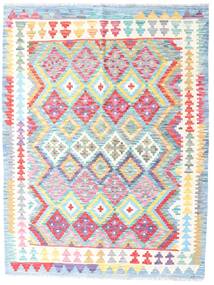  128X168 Klein Kelim Afghan Old Stil Teppich Wolle, Carpetvista