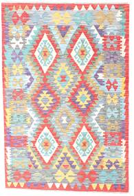  115X172 Small Kilim Afghan Old Style Rug Wool, Carpetvista
