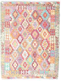  129X169 Klein Kelim Afghan Old Stil Teppich Wolle, Carpetvista