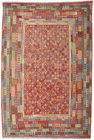  313X466 Large Kilim Afghan Old Style Rug Wool, Carpetvista