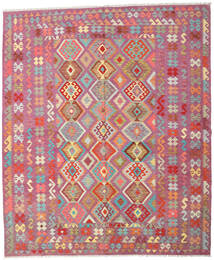  247X295 Large Kilim Afghan Old Style Rug Wool, Carpetvista