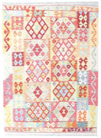  124X172 Klein Kelim Afghan Old Stil Teppich Wolle, Carpetvista