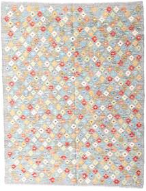 151X194 Kelim Afghan Old Stil Teppich Orientalischer Hellgrau/Beige (Wolle, Afghanistan) Carpetvista