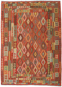  249X344 Groß Kelim Afghan Old Stil Teppich Wolle, Carpetvista