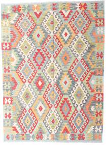  145X198 Small Kilim Afghan Old Style Rug Wool, Carpetvista