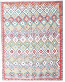 153X195 Kelim Afghan Old Stil Teppich Orientalischer Hellblau/Beige (Wolle, Afghanistan) Carpetvista