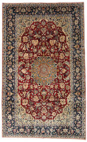絨毯 ナジャファバード 204X333 ベージュ/ダークグレー (ウール, ペルシャ/イラン)