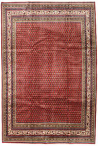 Sarough Mir Teppich 209X314 Rot/Braun Wolle, Persien/Iran Carpetvista