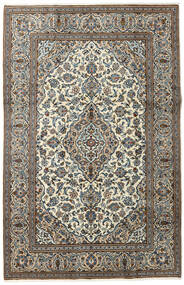  Persischer Keshan Teppich 195X300 Braun/Beige (Wolle, Persien/Iran)