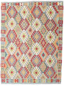  Kelim Afghan Old Stil 168X223 Wollteppich Beige/Grau Carpetvista