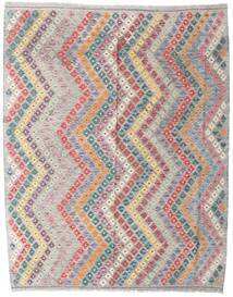 187X237 絨毯 オリエンタル キリム アフガン オールド スタイル ベージュ/グレー (ウール, アフガニスタン) Carpetvista