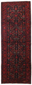 Hamadan Rug 113X307 Runner
 Dark Red/Red Wool, Persia/Iran Carpetvista