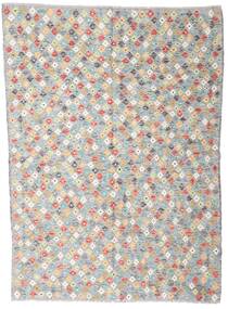 Kelim Afghan Old Stil Teppich 168X232 Beige/Grau Wolle, Afghanistan Carpetvista