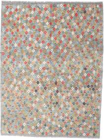 179X234 絨毯 キリム アフガン オールド スタイル オリエンタル グレー/ベージュ (ウール, アフガニスタン) Carpetvista
