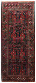 Persischer Belutsch Teppich 115X272 Läufer Dunkelrot/Rot (Wolle, Persien/Iran)