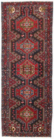 Hamadan Rug 107X283 Runner
 Dark Red/Red Wool, Persia/Iran Carpetvista
