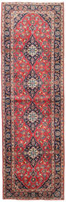  Persischer Keshan Teppich 101X308 Rot/Dunkelrosa Carpetvista